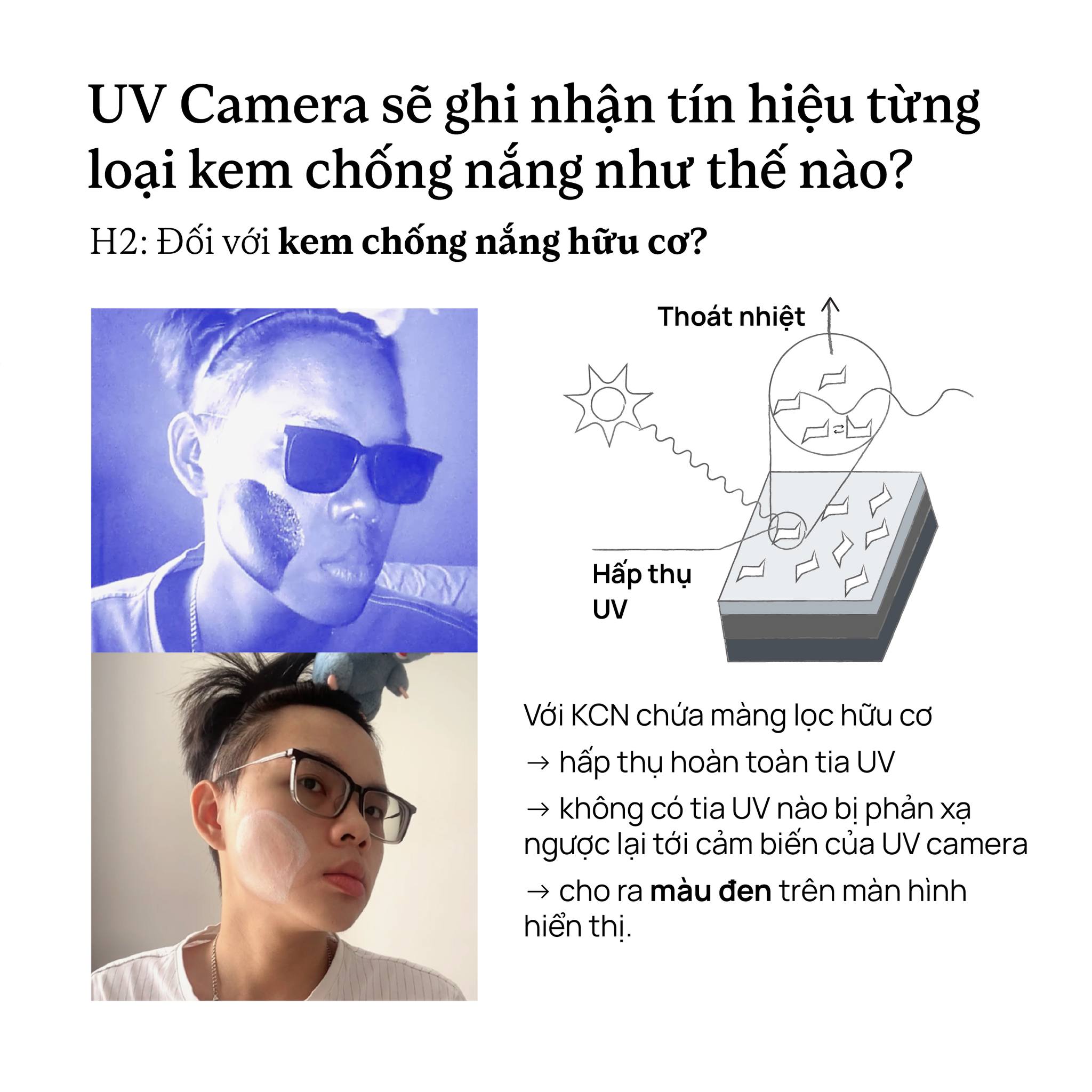 DÙNG UV CAMERA NHƯ THẾ NÀO MỚI CÓ Ý NGHĨA?